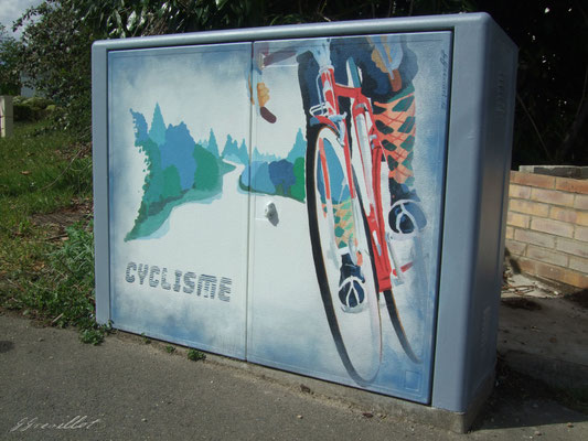 Fresque bâtiment technique Le Perreux sur Marne