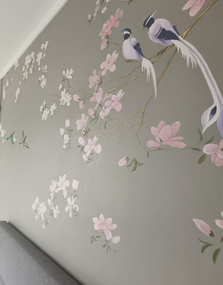 Mur tête de lit-chambre