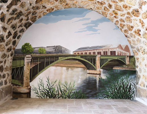 Fresque - Entreprise SIAAP Colombes
