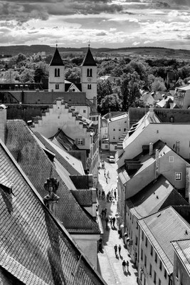 Regensburger Altstadt, Blick von oben.