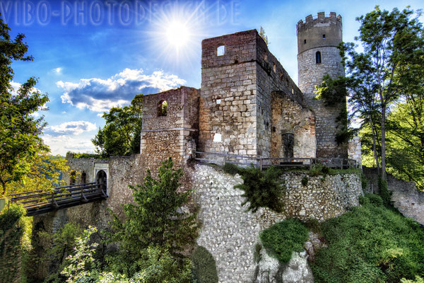 Burg Randeck nähe Essing.