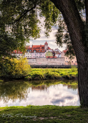 Regensburg,  unter den Linden.