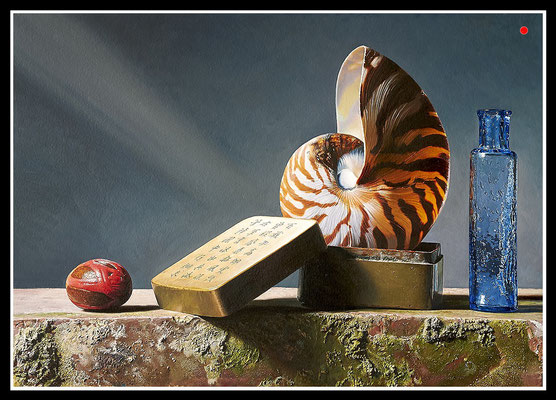 "Heldengedicht"   57x80cm, Öl/Malplatte, 2017 -  VERKAUFT