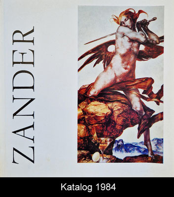 "Heinz Zander", 1984, Museum der Bildenden Künste - Leipzig, 22x21cm mit zahlreichen Abb. und Texten  - 20,- EUR zzgl. 4,- EUR Pack/Porto