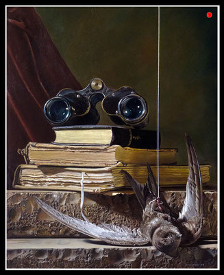 "Abgesang"   87x70cm, Öl/Malplatte, 2012 -  VERKAUFT