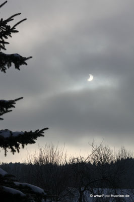 Partielle Sonnenfinsternis 04.01.2011