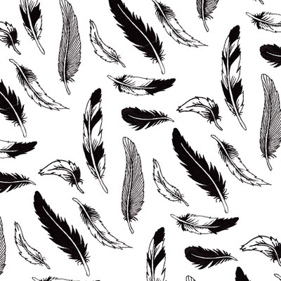 Drawing for "Federleicht" project (Feather pattern)