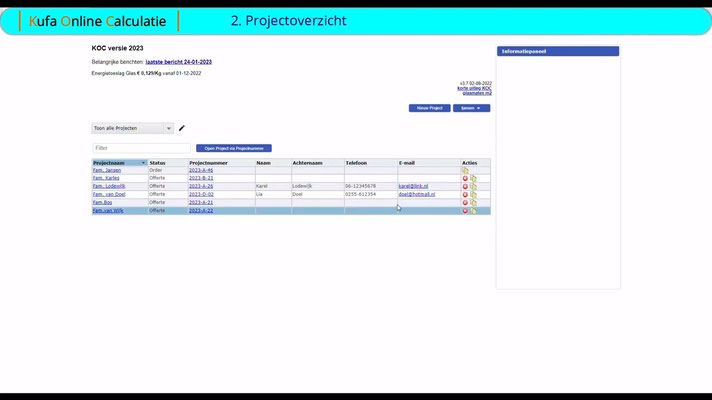 2. Projectoverzicht