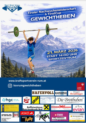Plakat Tiroler Meisterschaft U9-U20