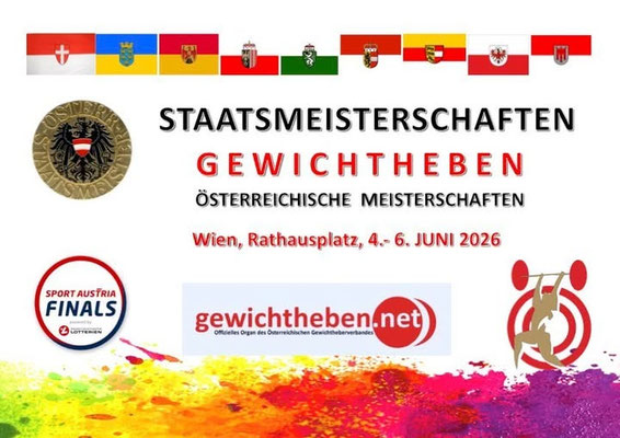 Plakat österreichische Staatsmeisterschaften