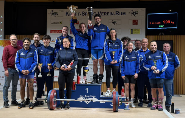Gruppenphoto Klubmeisterschaft KSV-Rum