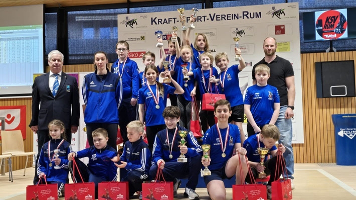 Siegerehrung Tiroler Meisterschaft U9-U17