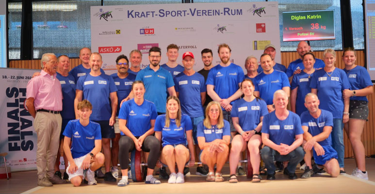 Gruppenphoto Helferinnen & Helfer Staatsmeisterschaft 2025