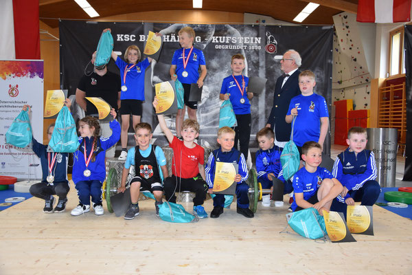 Gruppenphoto Siegerehrung U9