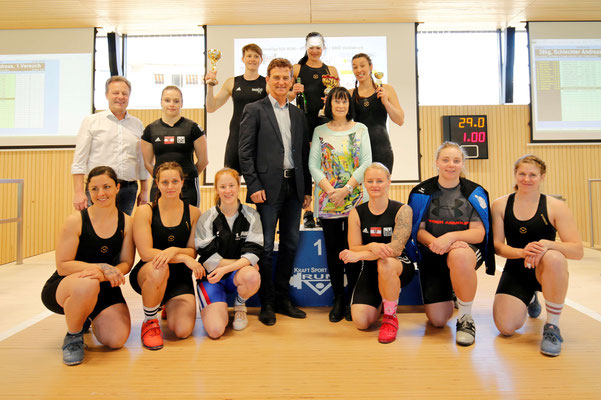 Siegerehrung Tirol-Cup Frauen