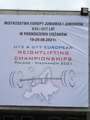 Plakat U15 & U17 Europameisterschaft