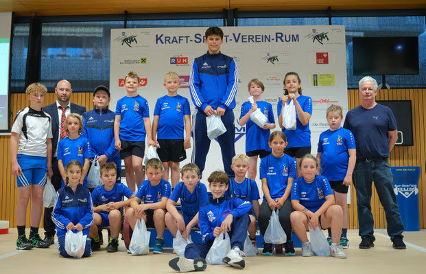 Gruppenphoto Siegerehrung Tiroler Schüler-u. Jugendcup