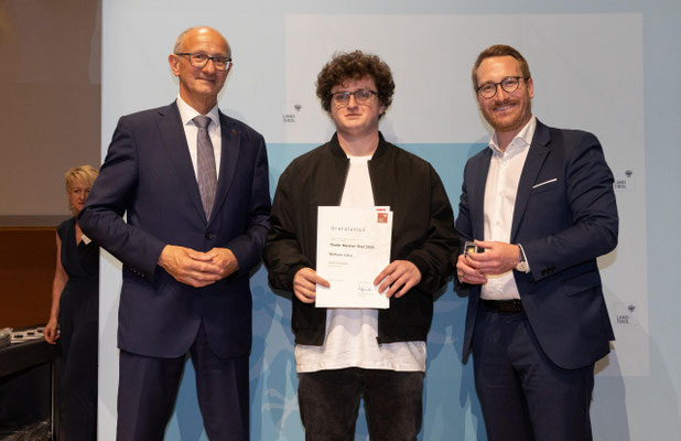 Landeshauptmann Mattle Anton - Walkam Lukas  - Landeshauptmannstellvertreter Wohlgemuth Philip