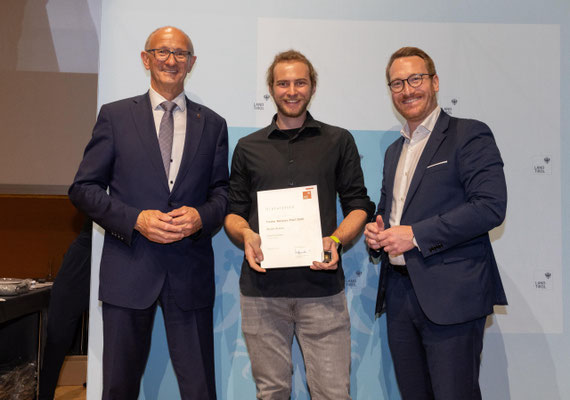 Landeshauptmann Mattle Anton - Ritzer Armin - Landeshauptmannstellvertreter Wohlgemuth Philip