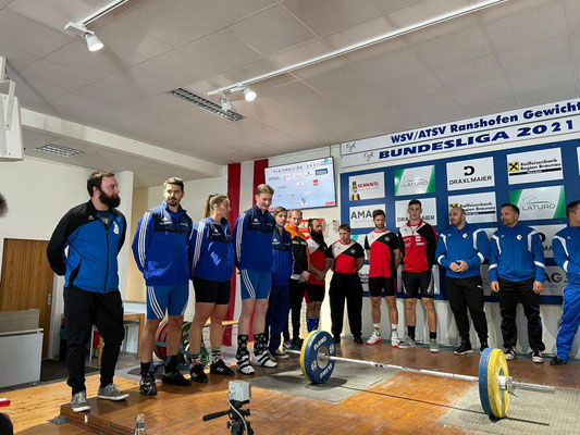 Aufstellung Wettkampf Regionalliga-Finale