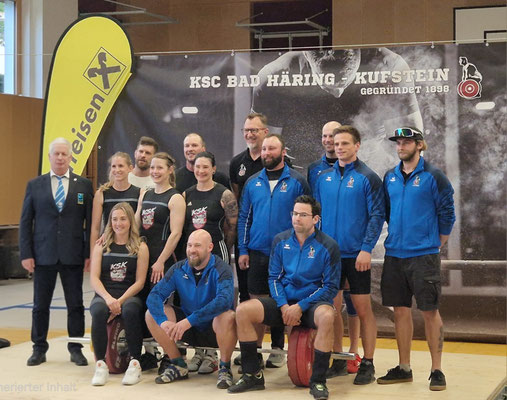Gruppenphoto KSK Brunn am Gebirge & KSC Bad Häring