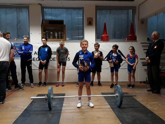 Stöckl Josef (KSV-Rum) Siegerehrung U11