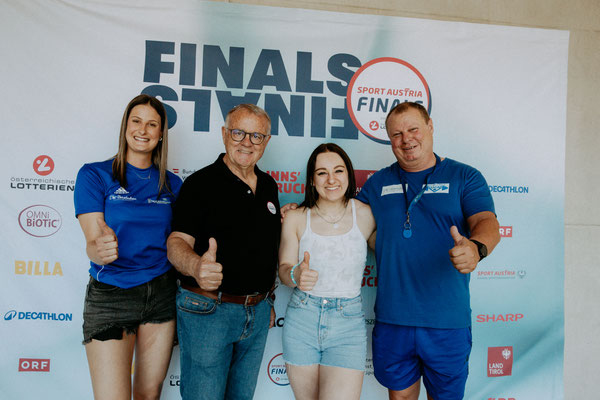 Lamparter Anna - Sport Austria Präsident Niessl Hans - Steiner Victoria - Uran Werner