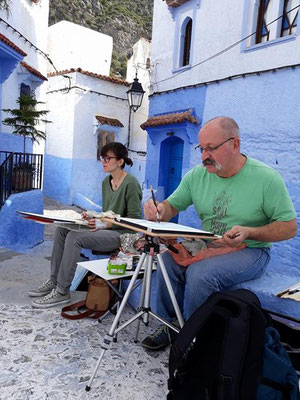 Jean Viguet et Blanca Alvarez