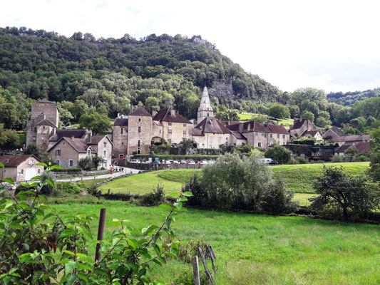 le village de Baume les Messieurs