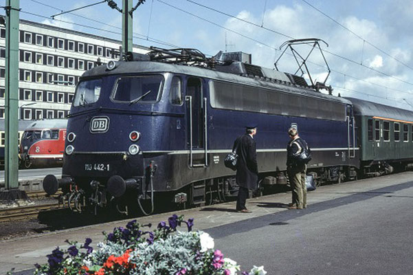 Braunschweig Hbf 1981  I  Copyright: Eisenbahn Archiv Braunschweig
