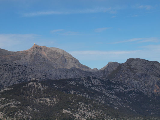 Puig Major, höchster Berg Mallorcas (1445m)