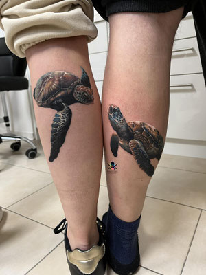 turtle partner tattoo