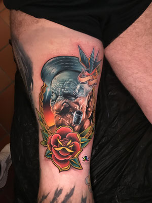 popeye the sailormen tattoo