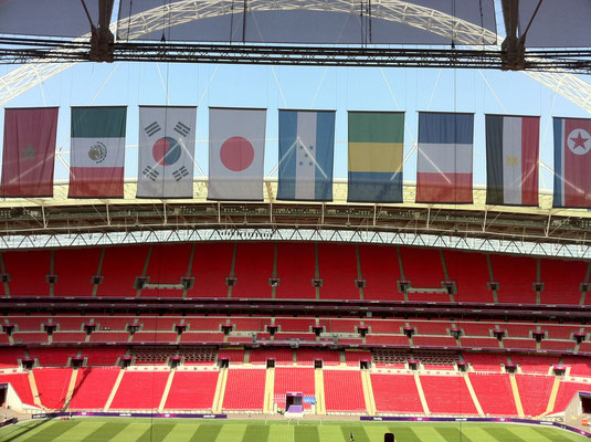 Olympic Football, Wembley 2012