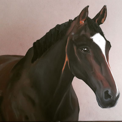"Little-Dream" Pastellkreide auf 50x65 cm Pastellpapier