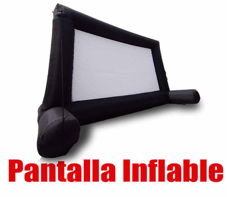 Pantalla cartelera inflable