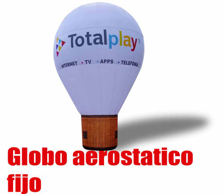 Globo aerostatico fijo