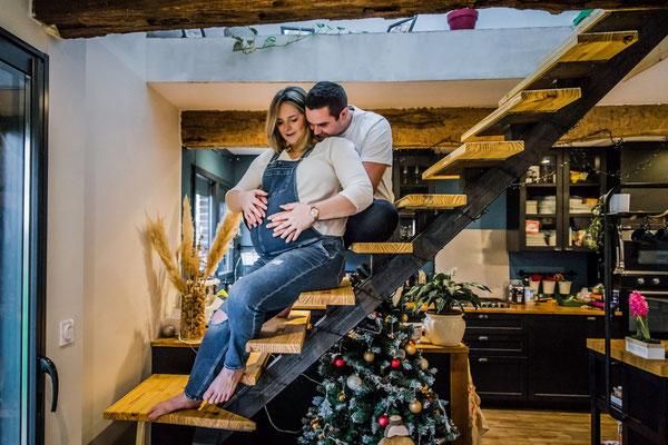 photographe grossesse à domicile sur Terre de Caux