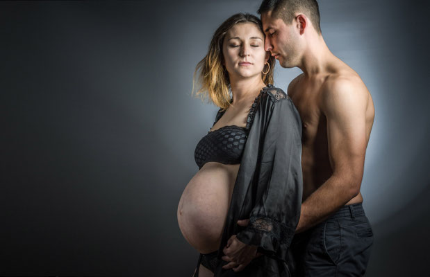 Séance photos grossesse à domicile sur Doudeville