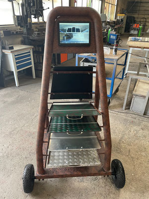 Musterwagen für Laderampeauskleidung