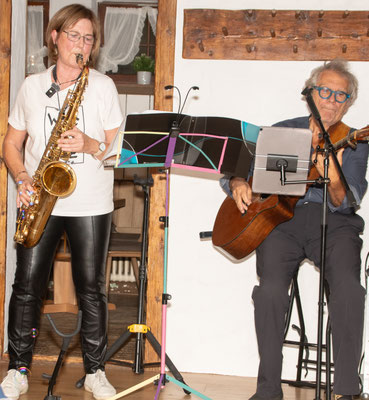 Das "Omarettchen" von und mit Martina Meadows-Hertig (Text) und Gerd Birsner