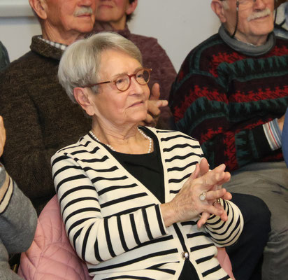 Ehrengast Lore Gschwind, Foto Peter Bergmann 