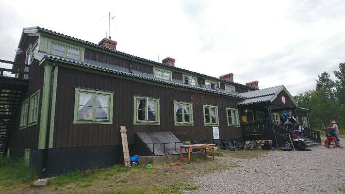 An der Fjällstation angekommen