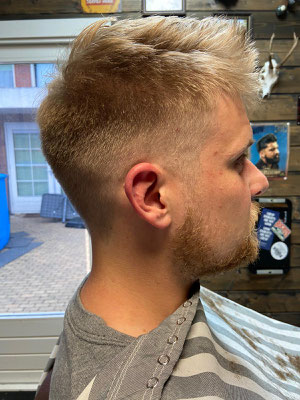 kort opgeschoren met baard trim