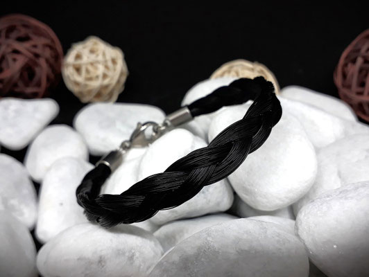Armband aus Pferdehaar, Pferdehaarschmuck