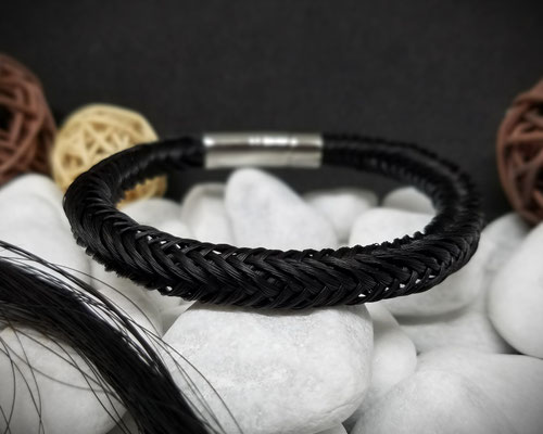 Massives Pferdehaararmband