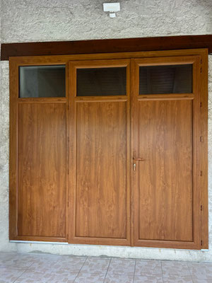 porte de garage sur mesure