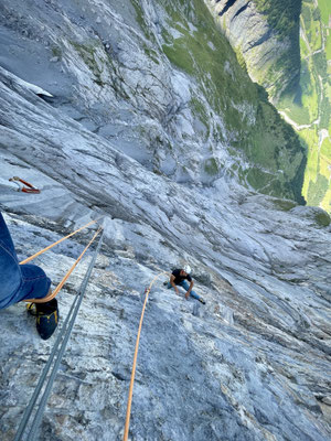 SL5 vom Hängestand aus im Rückblick betrachtet