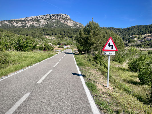 Anstieg nach Morera de Montsant