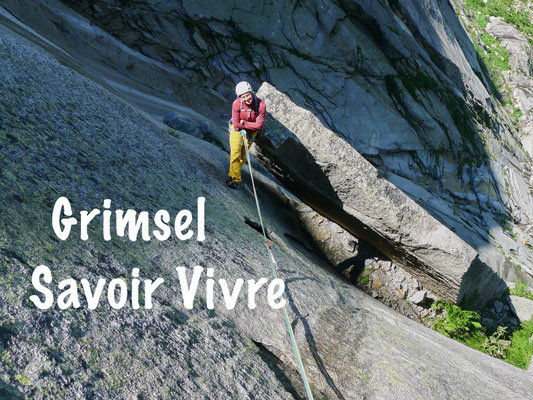 Grimsel / Gelmerfluh: savoir vivre